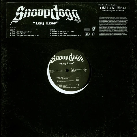 Snoop Dogg - Lay Low
