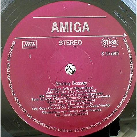Shirley Bassey - Feelings