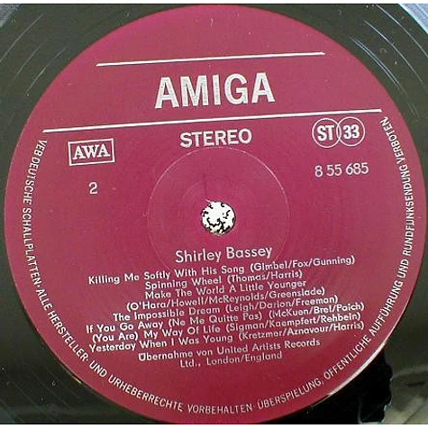 Shirley Bassey - Feelings