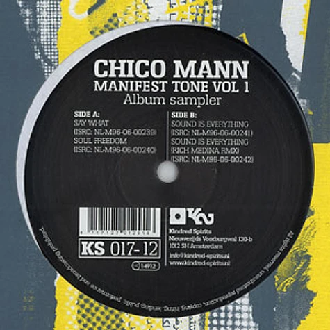 Chico Mann of Antibalas - Manifest tone volume 1