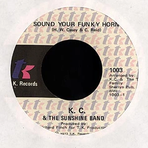 K.C. & The Sunshine Band - Sound your funky horn