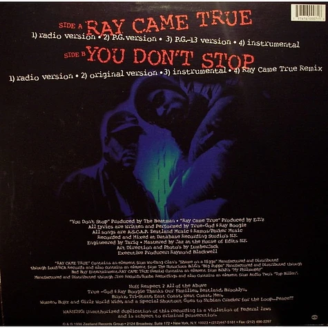 Evil Twins - Ray Came True / You Don't Stop