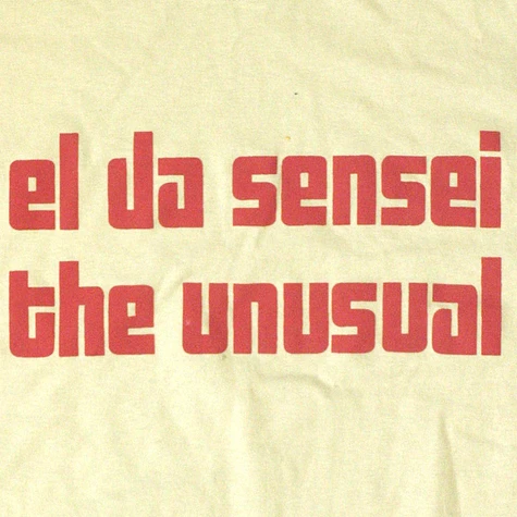 El Da Sensei - The unusual T-Shirt