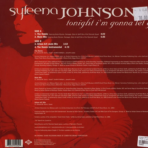 Syleena Johnson - Tonight I'm Gonna Let Go