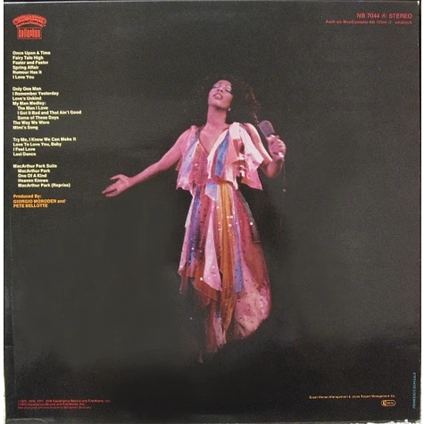 Donna Summer - Live And More