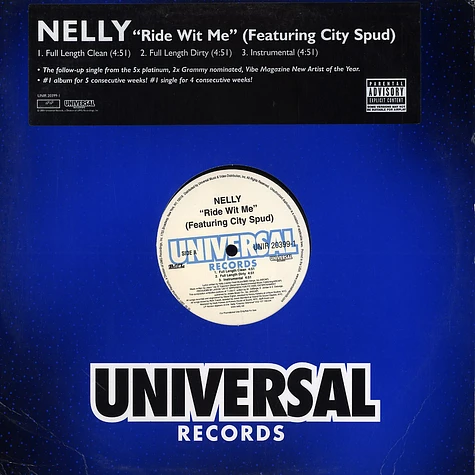 Nelly - Ride wit me feat. City Spud