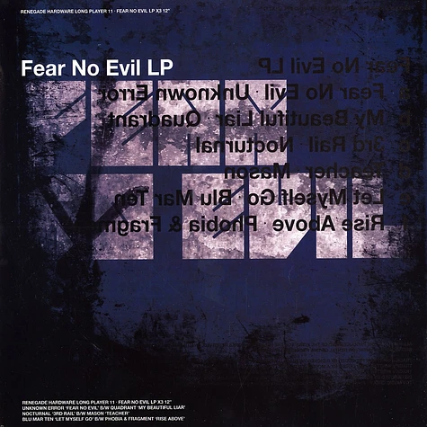 V.A. - Fear no evil