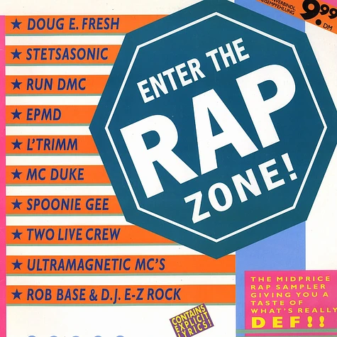 V.A. - Enter the rap zone volume 1