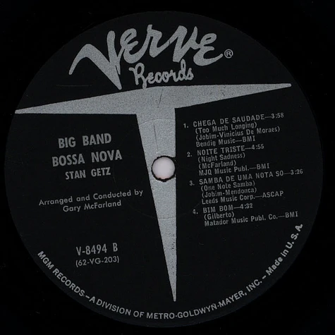 Stan Getz & Charlie Byrd - Big Band Bossa Nova