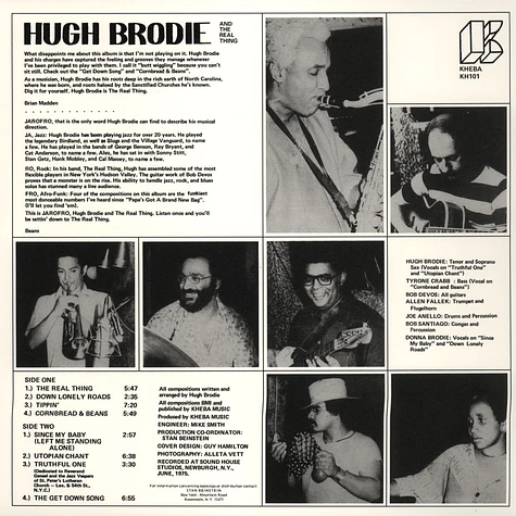 Hugh Brodie And The Real Thing - Hugh Brodie And The Real Thing