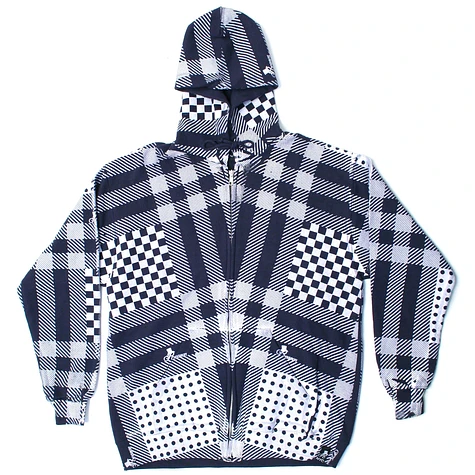 Reason - Monster plaid hoodie