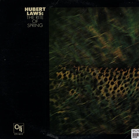 Hubert Laws - The Rite Of Spring