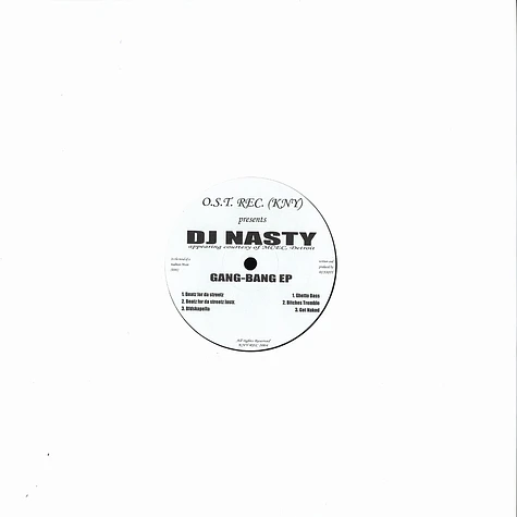 DJ Nasty - Gang-bang EP