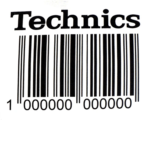 Technics - Barcode T-Shirt