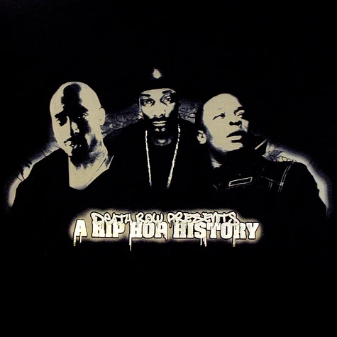 Death Row presents - A hip hop history - gold print