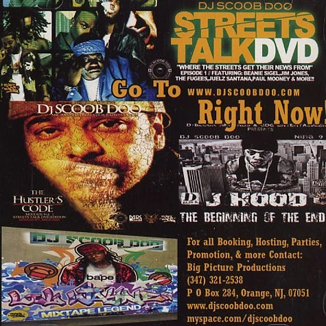 DJ Scoob Doo - The streets talk