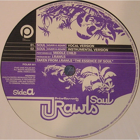 J. Rawls - Soul / Bailar