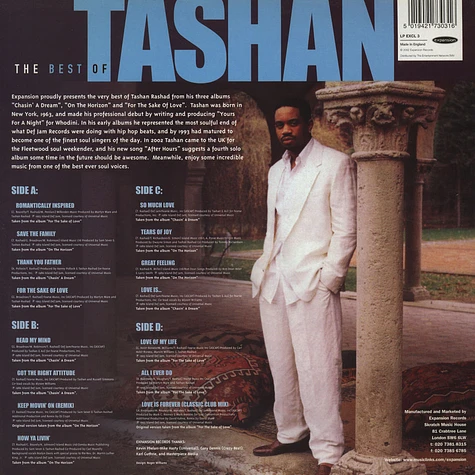 Tashan - The best of Tashan - a retrospective 1986-1993