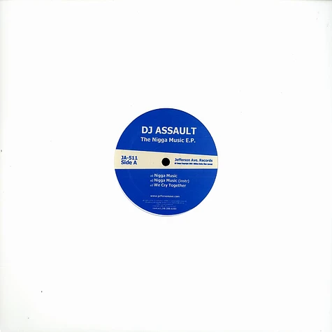 DJ Assault - The nigga music EP