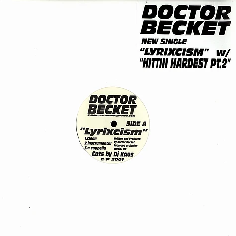 Doctor Becket - Lyrixcism