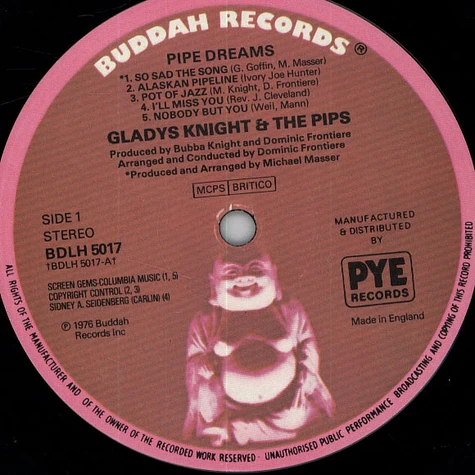 Gladys Knight & The Pips - OST Pipe Dreams