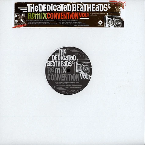 Dedicated Beatheads, The (DJ Scientist & DJ Snatchatec) - Remix convention volume 1