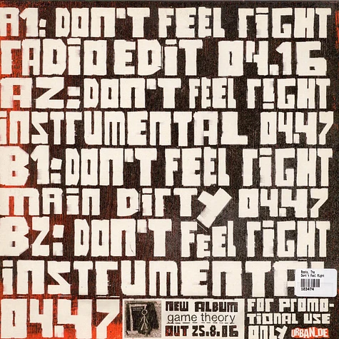 The Roots - Don't Feel Right