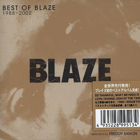 Blaze - Best of Blaze 1988-2002