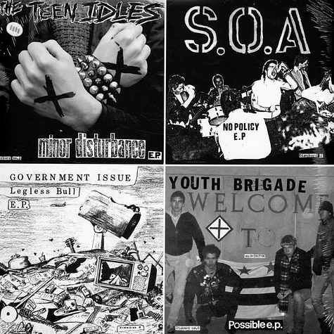 V.A. - Four old seven inches on a twelve inch