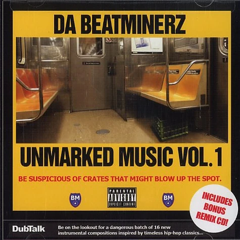 Da Beatminerz - Unmarked music volume 1