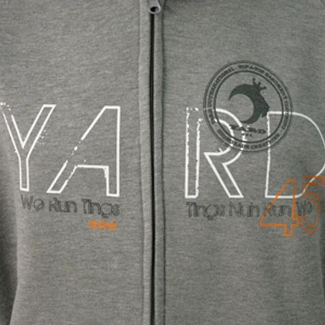 Yard - Run tings zip-hoodie