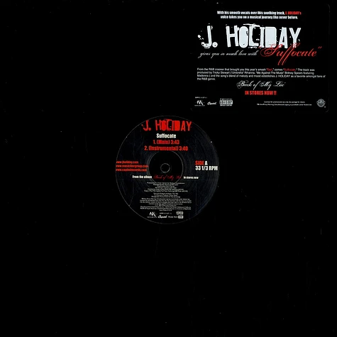 J.Holiday - Suffocate