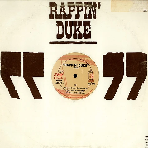 Rappin Duke - Rappin duke