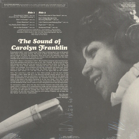 Carolyn Franklin - Chain reaction
