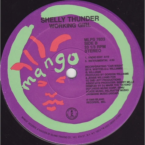 Shelly Thunder - Working Girl