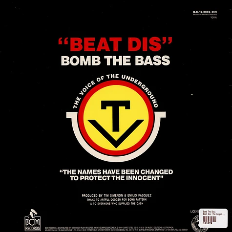 Bomb The Bass - Beat Dis (The Gangster Boogie Inc. Remix)