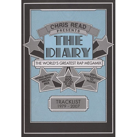 Chris Read - The diary - world's greatest rap megamix