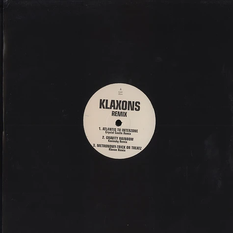Klaxons - Remix EP