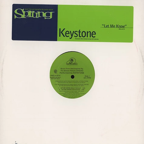 Keystone - Let me know