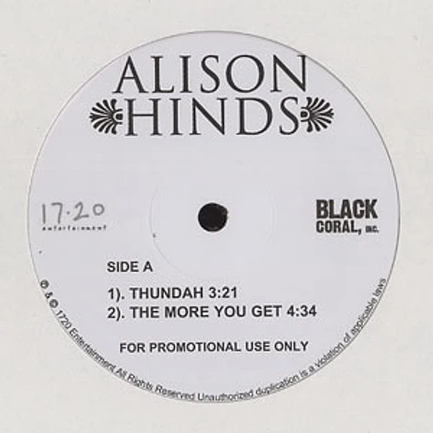 Alison Hinds - Thundah