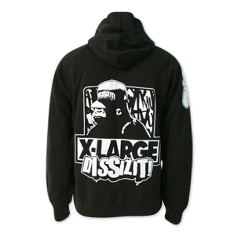 Dissizit! x XLarge - XLarge vs Dissizit! zip-up hoodie