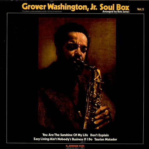 Grover Washington, Jr. - Soul Box Vol. 2