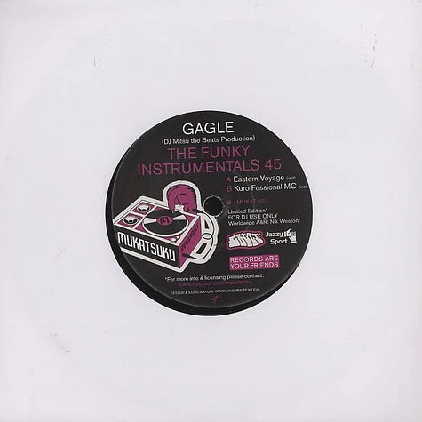 Gagle - The funky instrumentals 45
