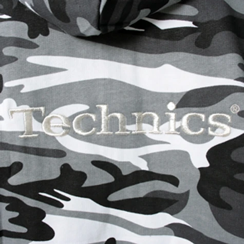 DMC & Technics - Urban camo zip-up hoodie