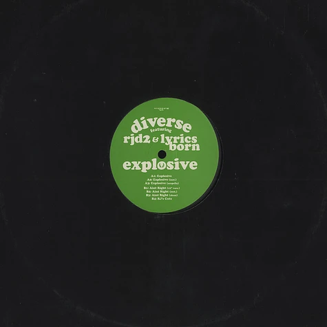 Diverse - Explosive feat. RJD2 & Lyrics Born