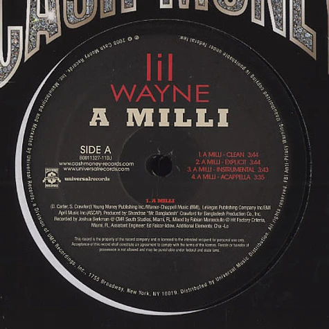 Lil Wayne - A milli