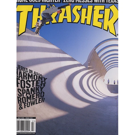 Thrasher Magazine - 2008 - July - Issue 334