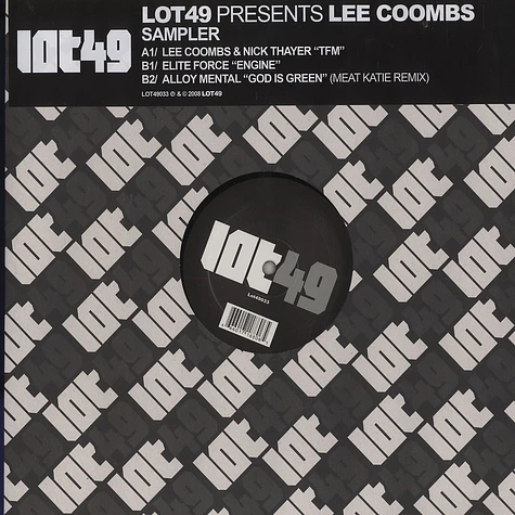 LOT 49 presents Lee Coombs - Sampler