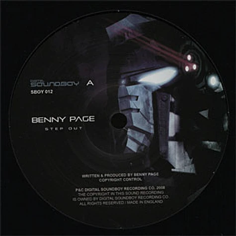 Benny Page - Step out