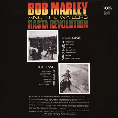 Bob Marley & The Wailers - Rasta revolution